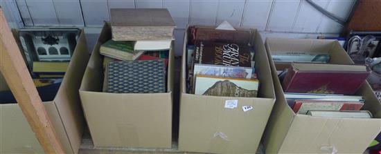 4 boxes mixed books